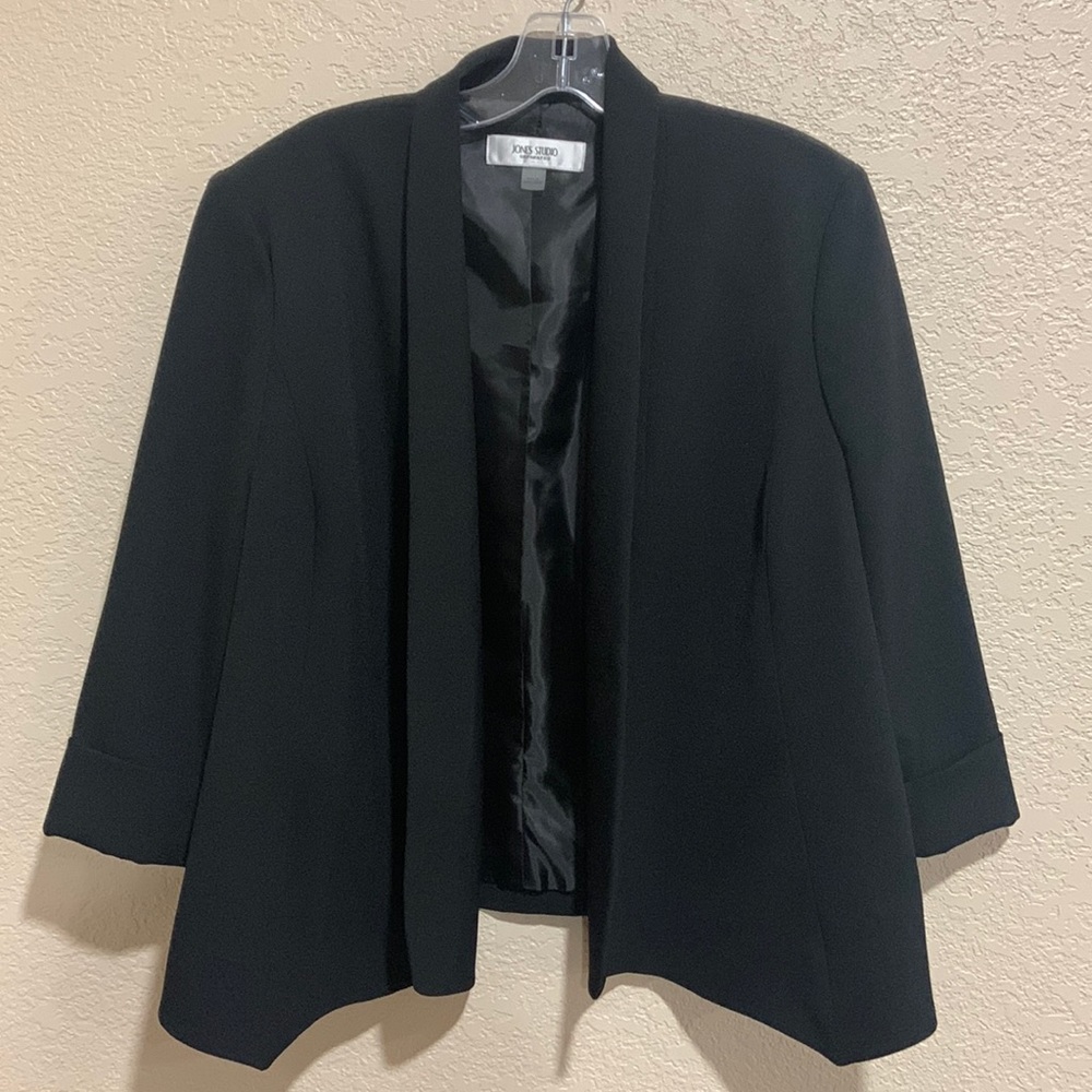 Jones Studio Black Blazer Size 14